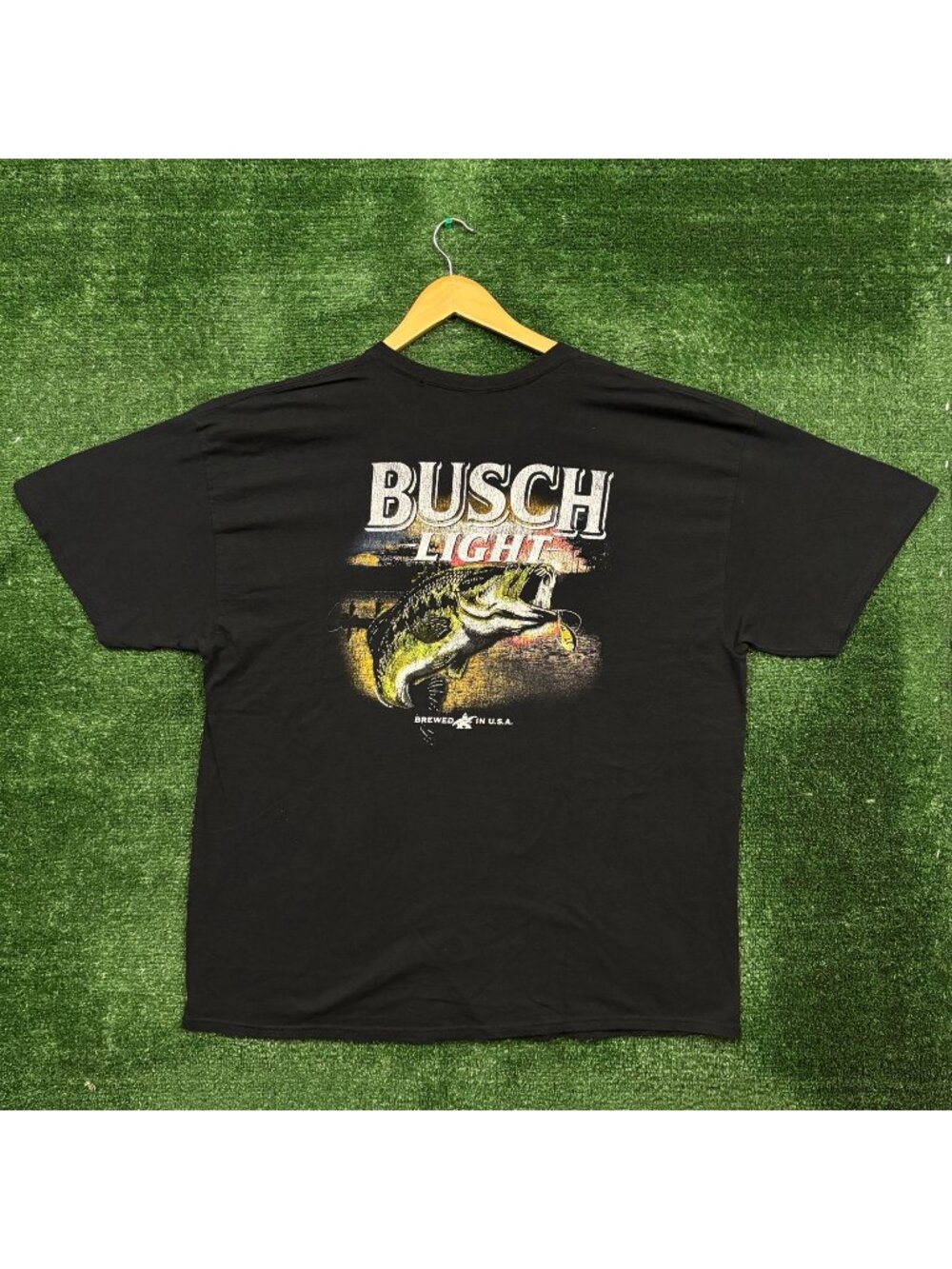 Busch Light Beer Brewed in The U.S.A. T-Shirt Size 2XL